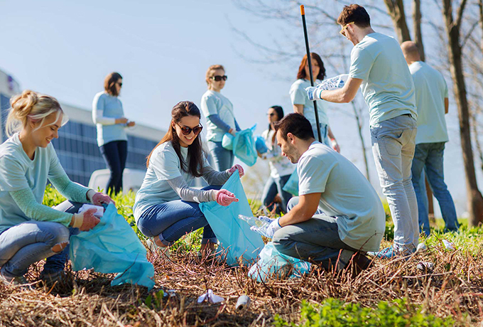 Group of volunteers
